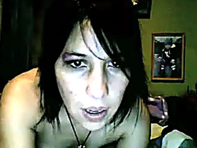 Pretty babe caresses her sexy young body