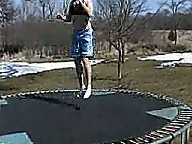 Outdoor exhibitionist flaunts fun