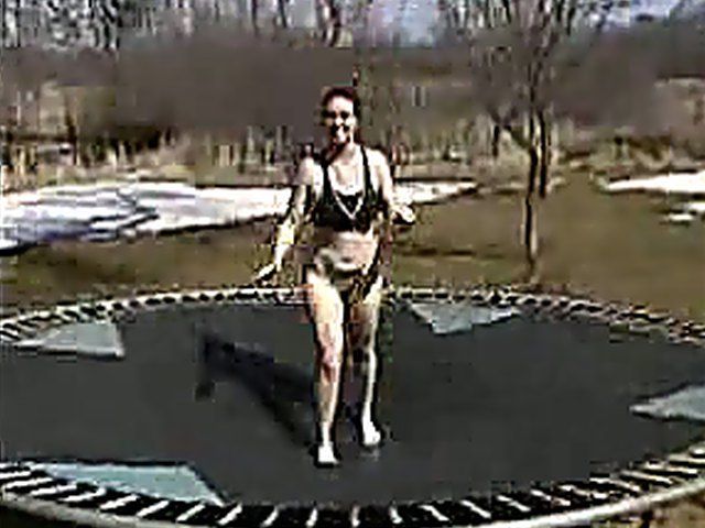 Outdoor exhibitionist flaunts fun