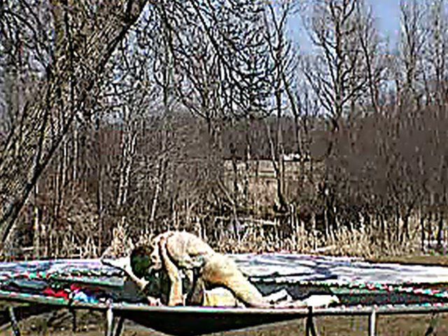 Outdoor exhibitionist flaunts fun