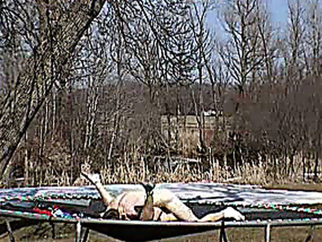 Outdoor exhibitionist flaunts fun