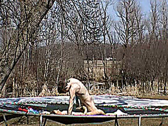 Outdoor exhibitionist flaunts fun