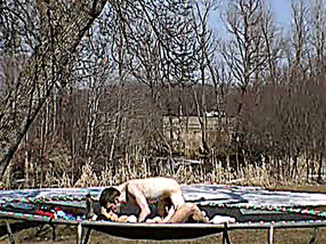 Outdoor exhibitionist flaunts fun