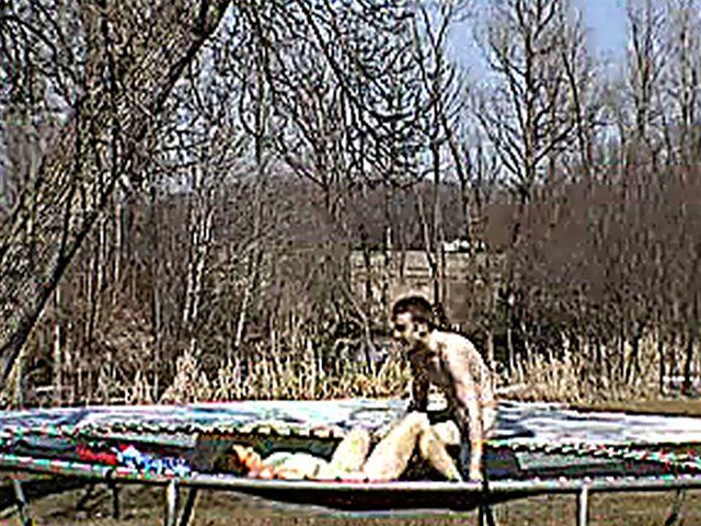 Outdoor exhibitionist flaunts fun