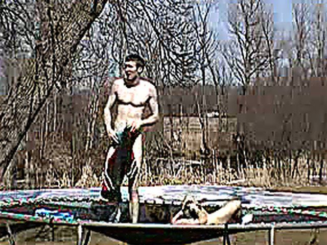 Outdoor exhibitionist flaunts fun