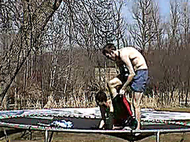 Outdoor exhibitionist flaunts fun