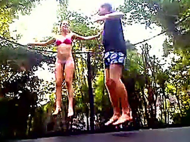 Athletic legal teen gets wild