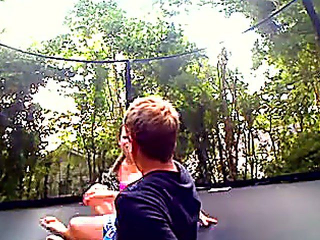 Athletic legal teen gets wild