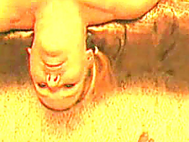 Hot blonde gets an oral creampie