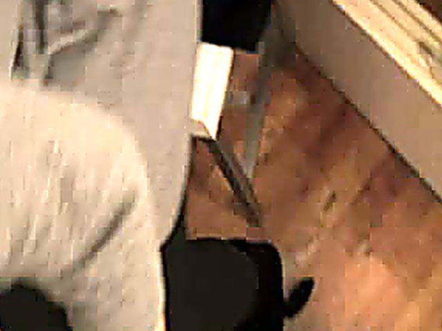 Spycam catches kinky sex in store