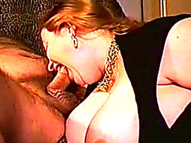 BBW shows her oral sex talent