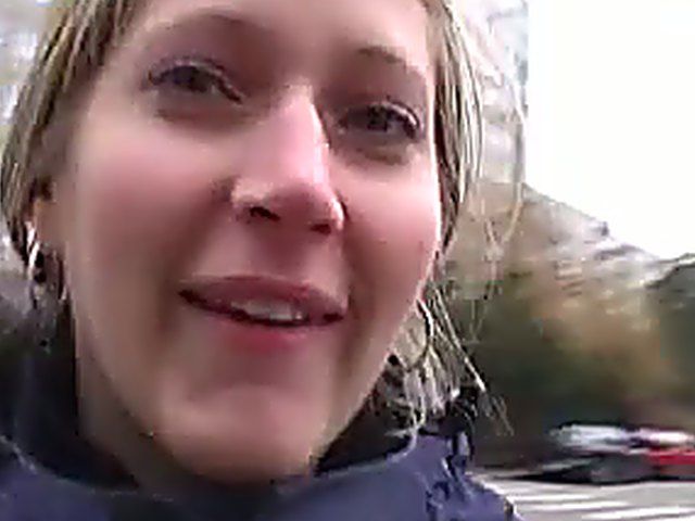 Blonde teen loves to get fucked outdoors
