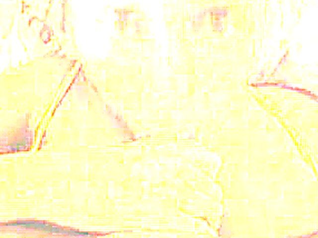 Young brunette babe with big tits sucks cock