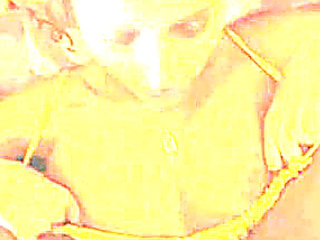 Young brunette babe with big tits sucks cock