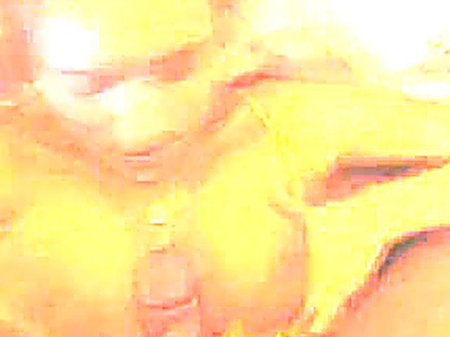 Young brunette babe with big tits sucks cock