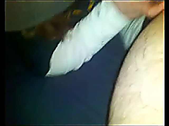 Masked wife sucks her neighbours small cock