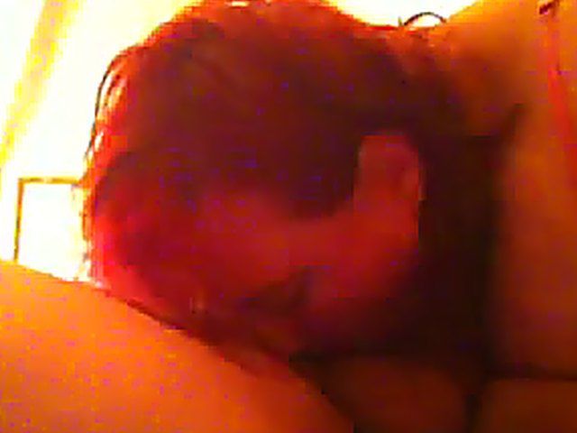 Fat mature wife sucks cock on cam