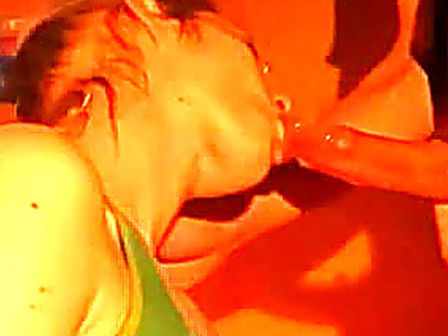 Naughty girlfriend sucks cock and tastes fresh cum