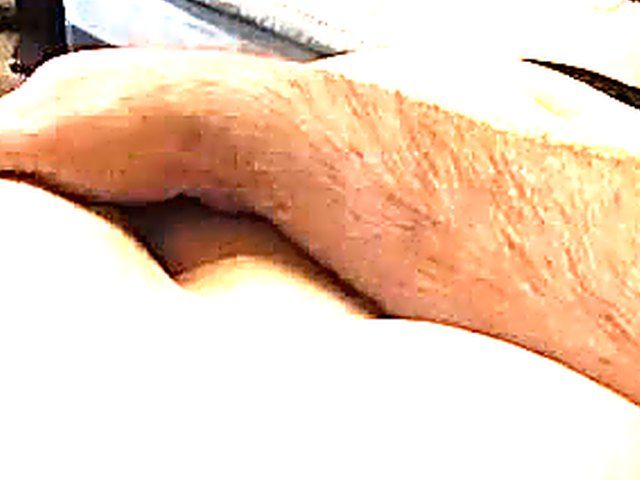 Fat chick gets her big tits played with