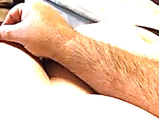 Fat chick gets her big tits played with