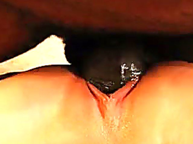 White slut gets fucked by black dick