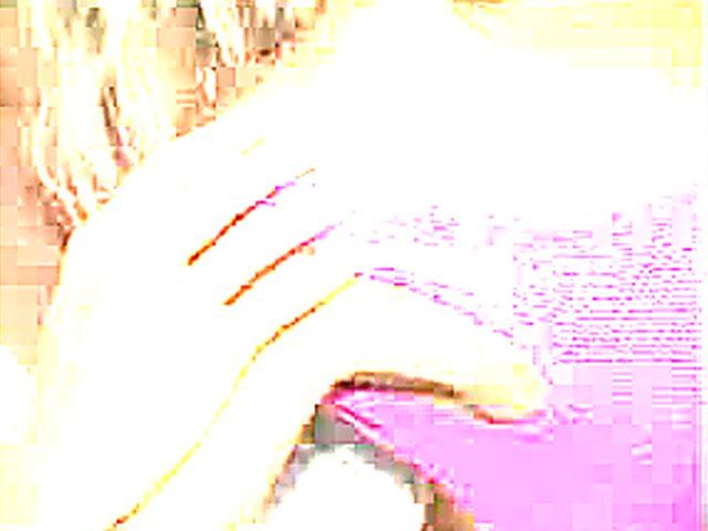 Blond babe in sexy lingerie gets totally satisfied