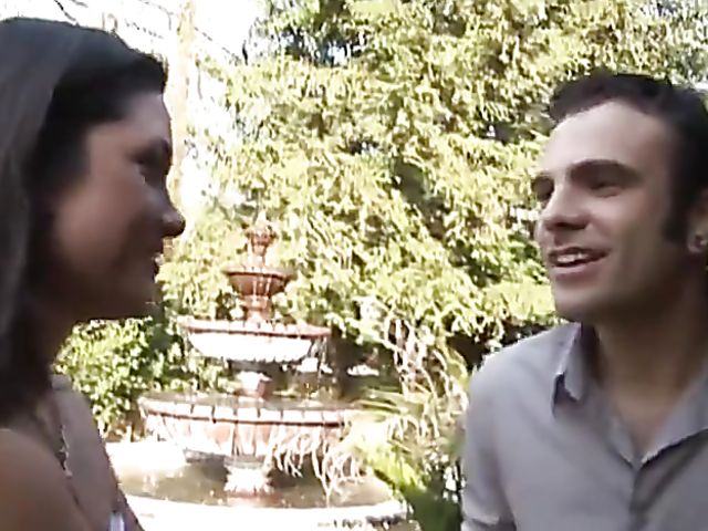 Old and young couple foursome with Nina Hartley