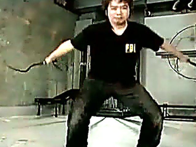 Tied up Japanese babe gets a hard spanking