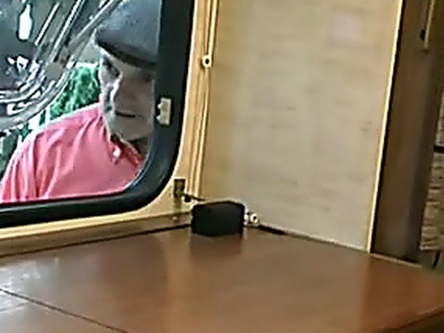 Horny babe gets fucked in her trailer