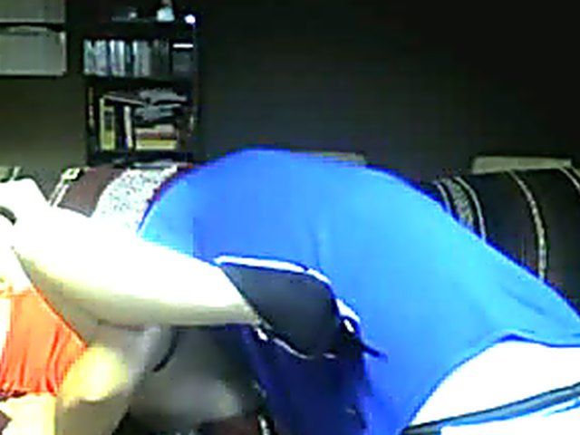 Blonde babe fucks a huge cock, and dildo