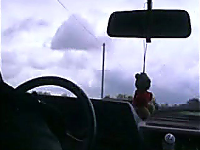 Naughty schoolgirl has sex outside with a stranger