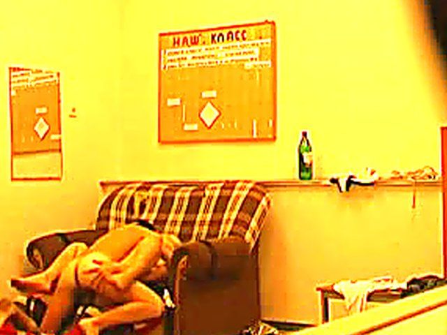 Boyfriend hides camera as he fucks his girlfriend