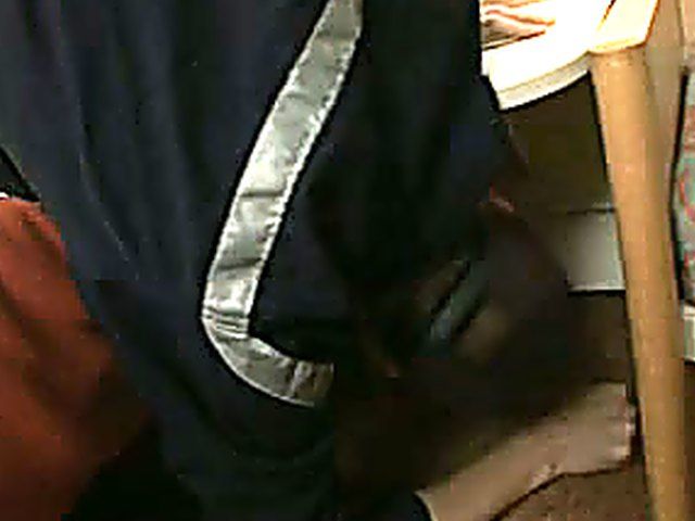 Two gay men in uniform love giving anal