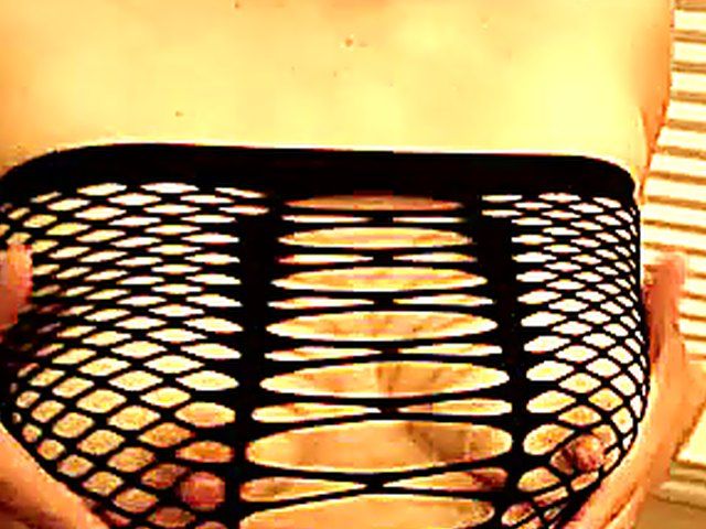 Sexy mature lady posses in hot lingerie