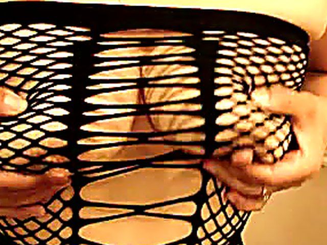 Sexy mature lady posses in hot lingerie