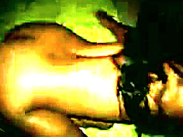 Ebony cougar sucks on a big black dick