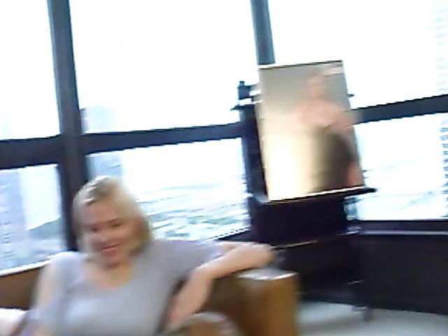 Blonde amateur gets doggystyled by a big guy