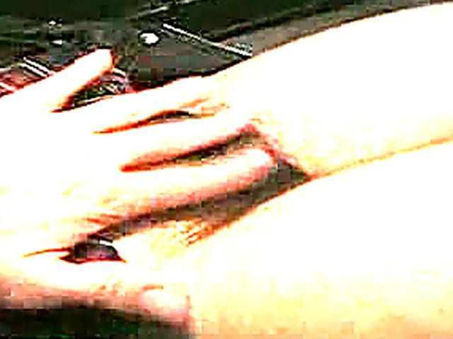 Hairy pussy gets splattered with fresh hot cum