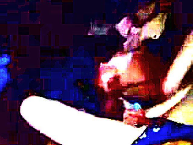 Two beautiful babes fuck a horny stud