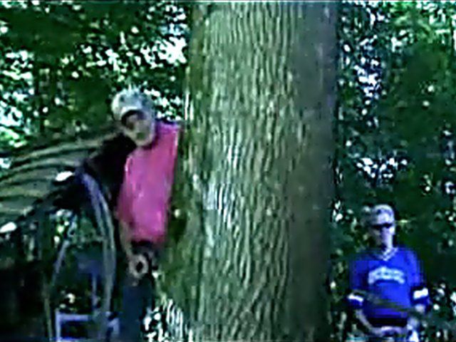 French slut gets fucked hard in the woods