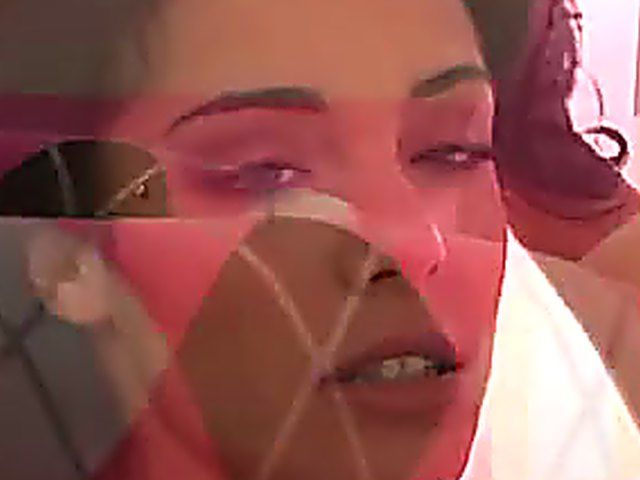 Sensational babe gets her pussy pampered by husband