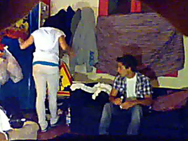 College guy secretly films himself fucking his girlfriend