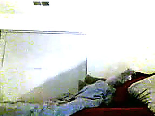 Good looking black couple get horny in bed