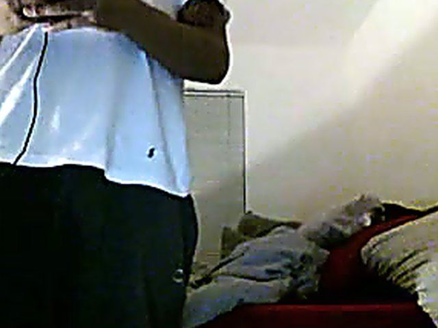 Good looking black couple get horny in bed