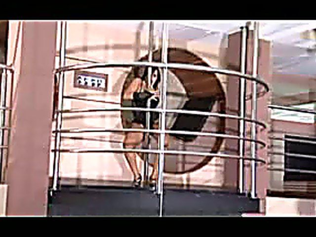 Glamorous babes take turns fucking a hard cock