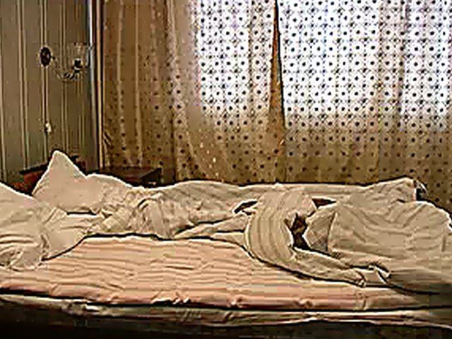 Young Russian teen, gets fucked by mature man