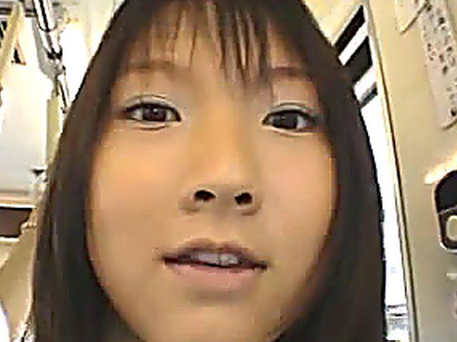 Horny Japanese chick gets fucked on a train