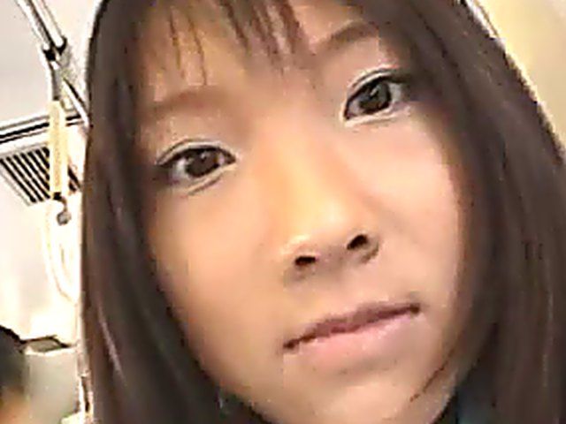 Horny Japanese chick gets fucked on a train