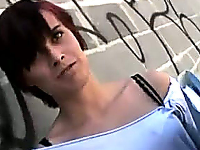 Pretty redhead fucks a horny old mans cock