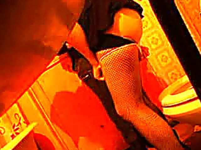 Spy camera catches hot students taking a piss